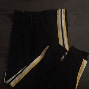 VS Pink stripe legging